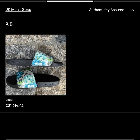 Rare Gucci bloom slides - Picture 4 of 4